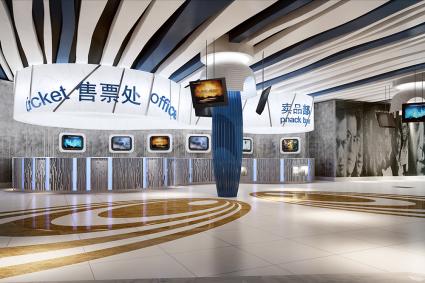 4600平米商場影院裝修