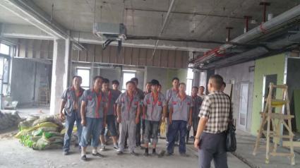 愛回收-朝來(lái)科技園（現(xiàn)場(chǎng)開工照)